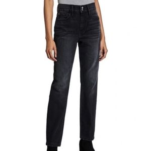 FRAME Denim Heritage Sylvie Slender Straight-Leg Jeans 24